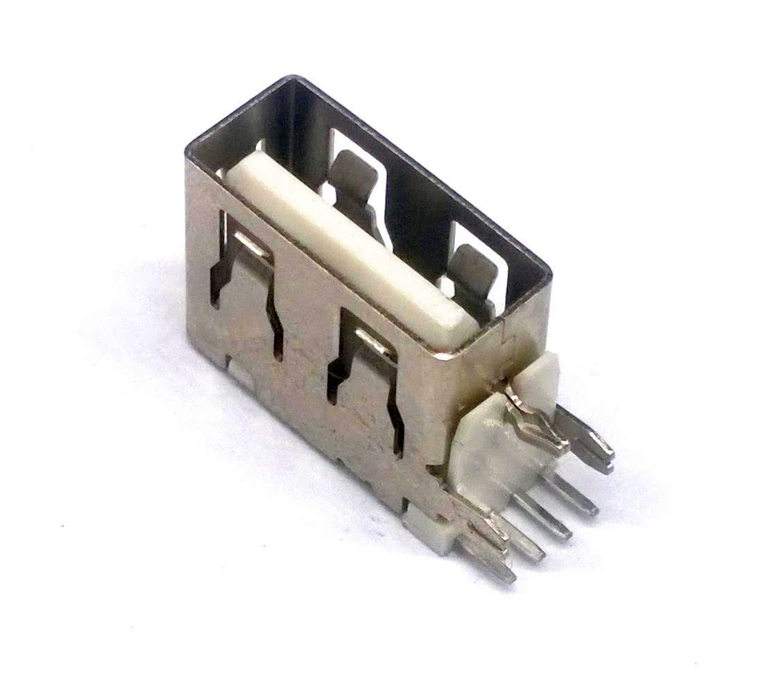 USB-A connector female 90 graden PCB kort 01